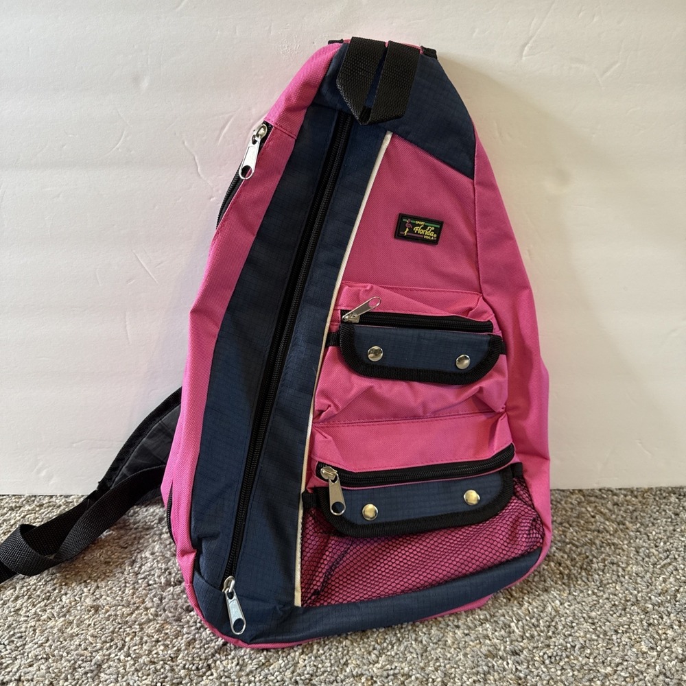 Florida Vivla Sport‎ Pink & Blue Sling Bag